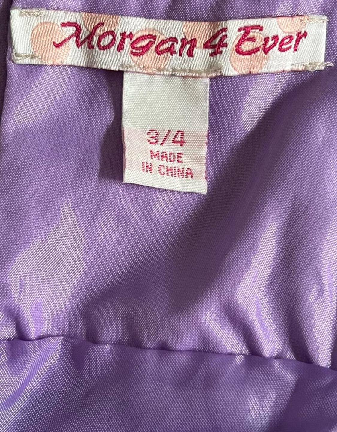Morgan & Co Purple dress
