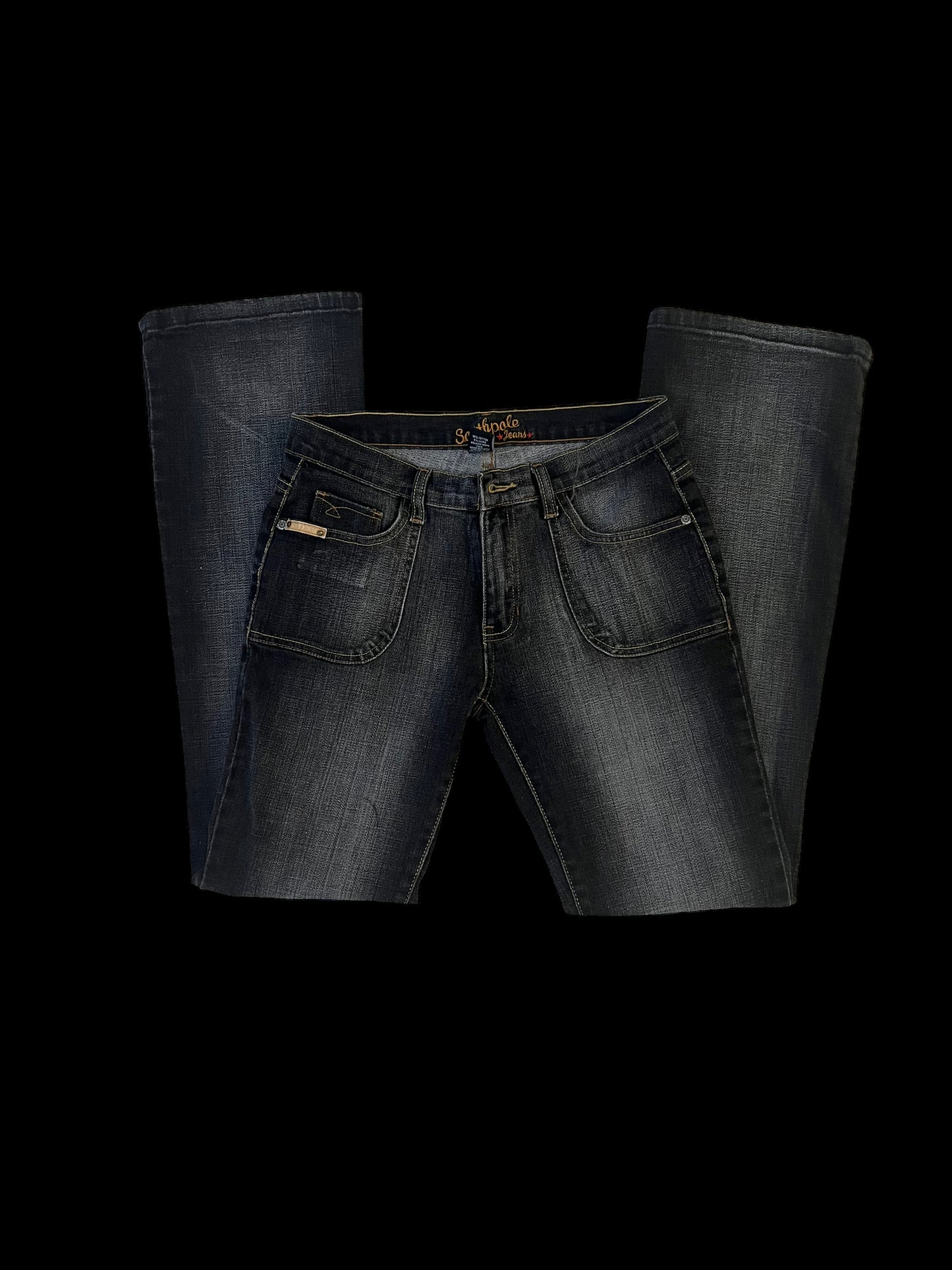 Grey gradient jeans