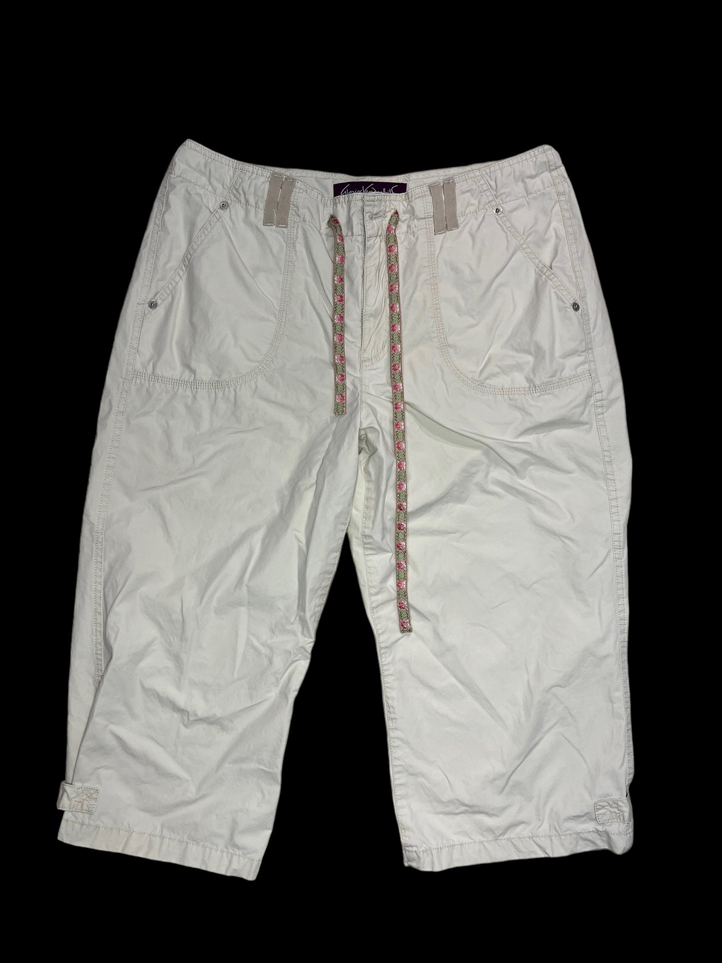 Floral cargo pants