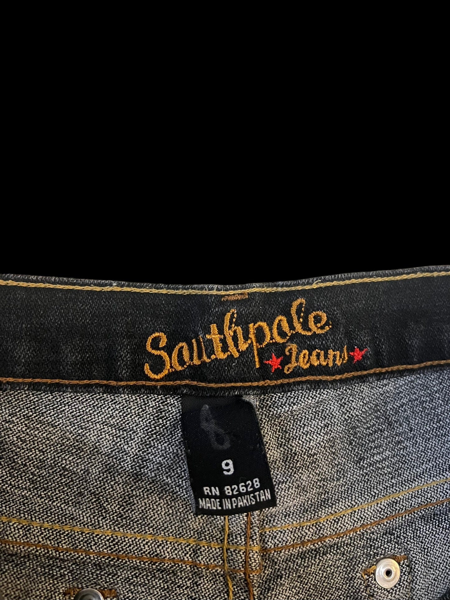 Grey gradient jeans