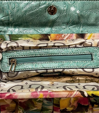 GUESS Multicolor Floral Shoulder Bag