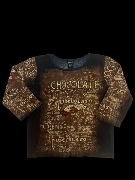Y2k long sleeved top
