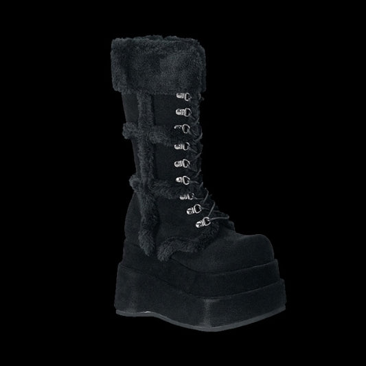 Demonia fur boots