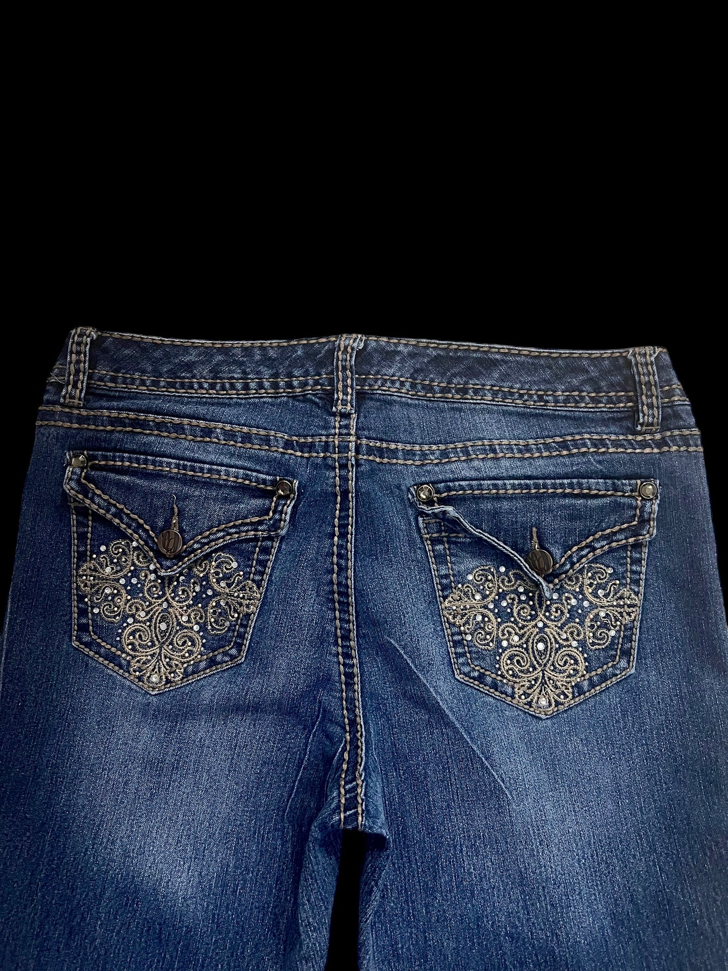 Embellished jeans