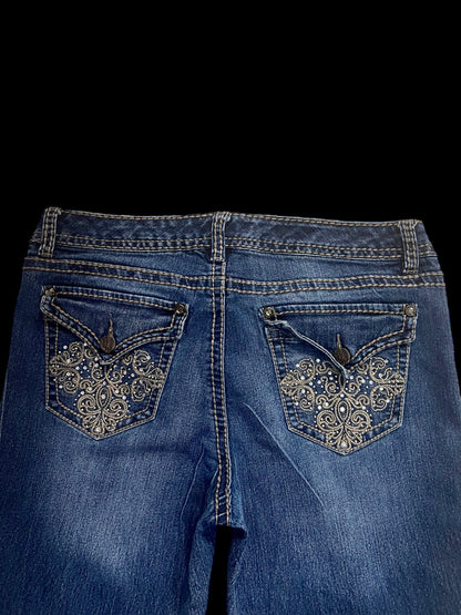 Embellished jeans