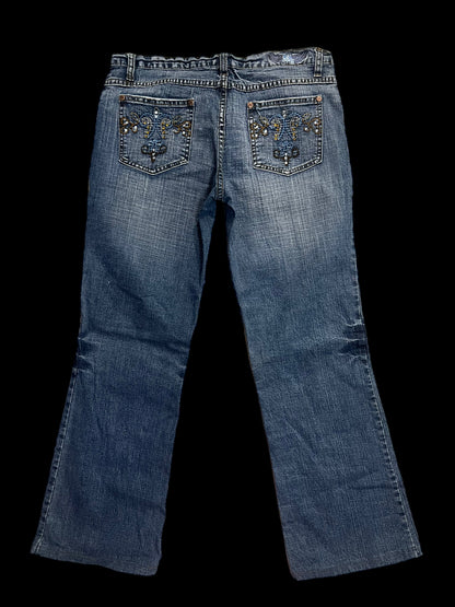 Embellished jeans