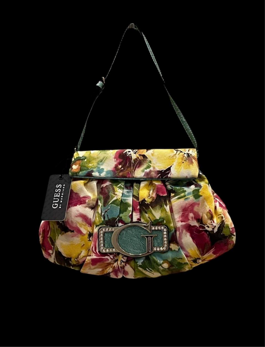 GUESS Multicolor Floral Shoulder Bag