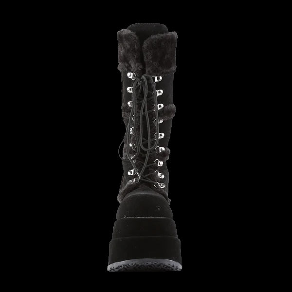 Demonia fur boots