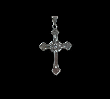 Crystal cross necklace