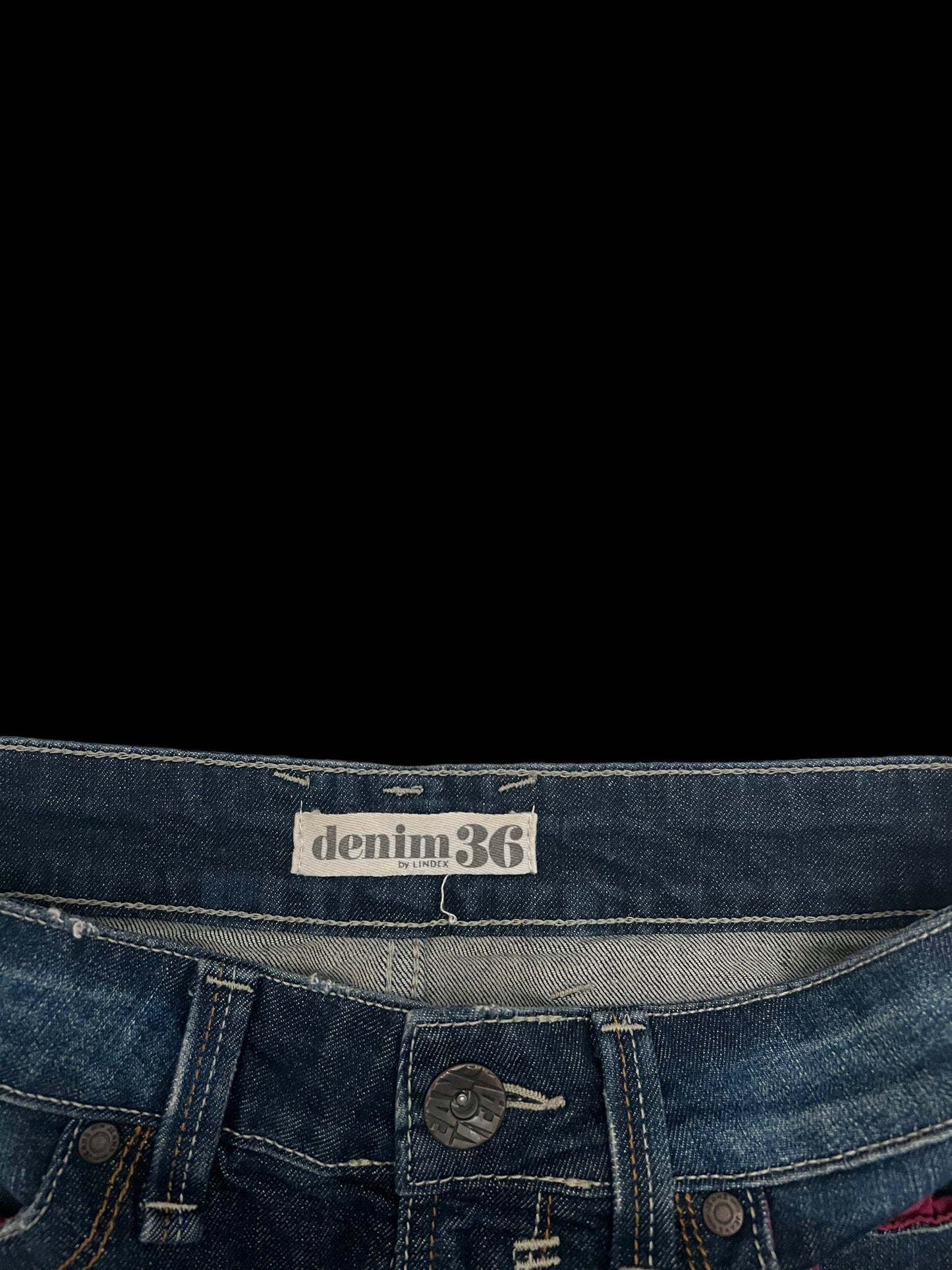Denim mini skirt