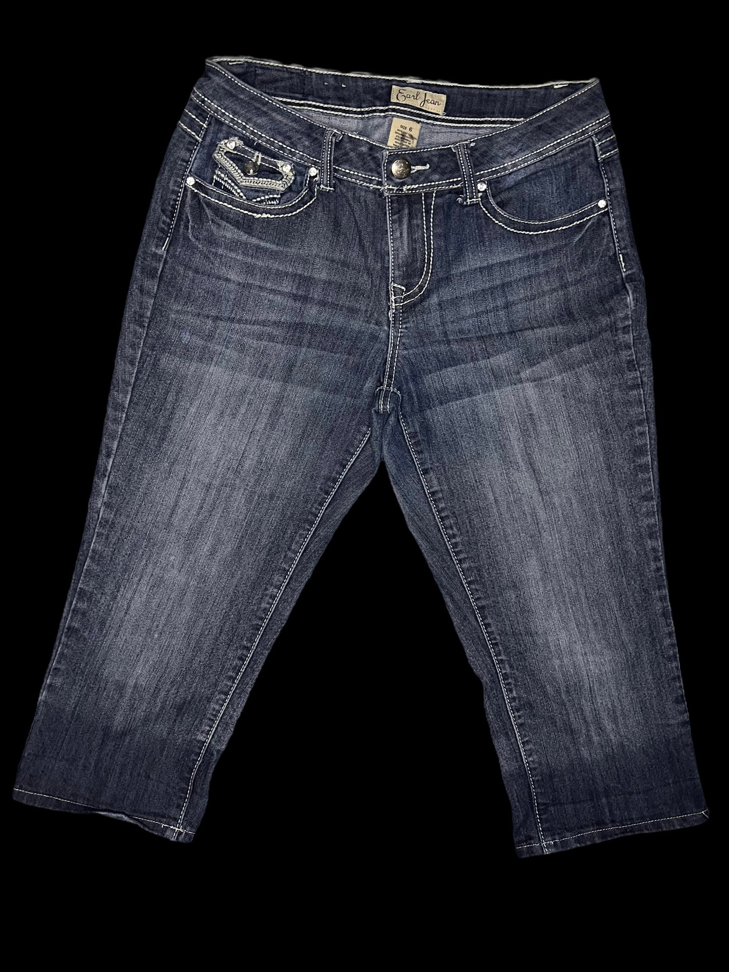 Embroidered jeans