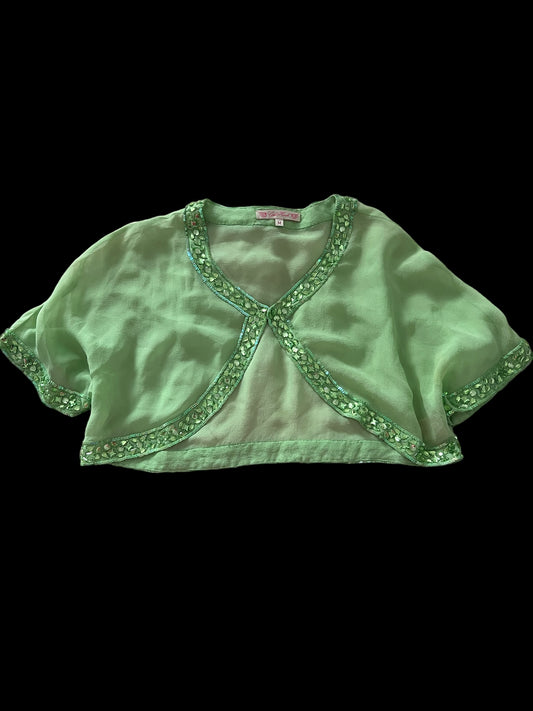 Rare Y2k sequin bolero