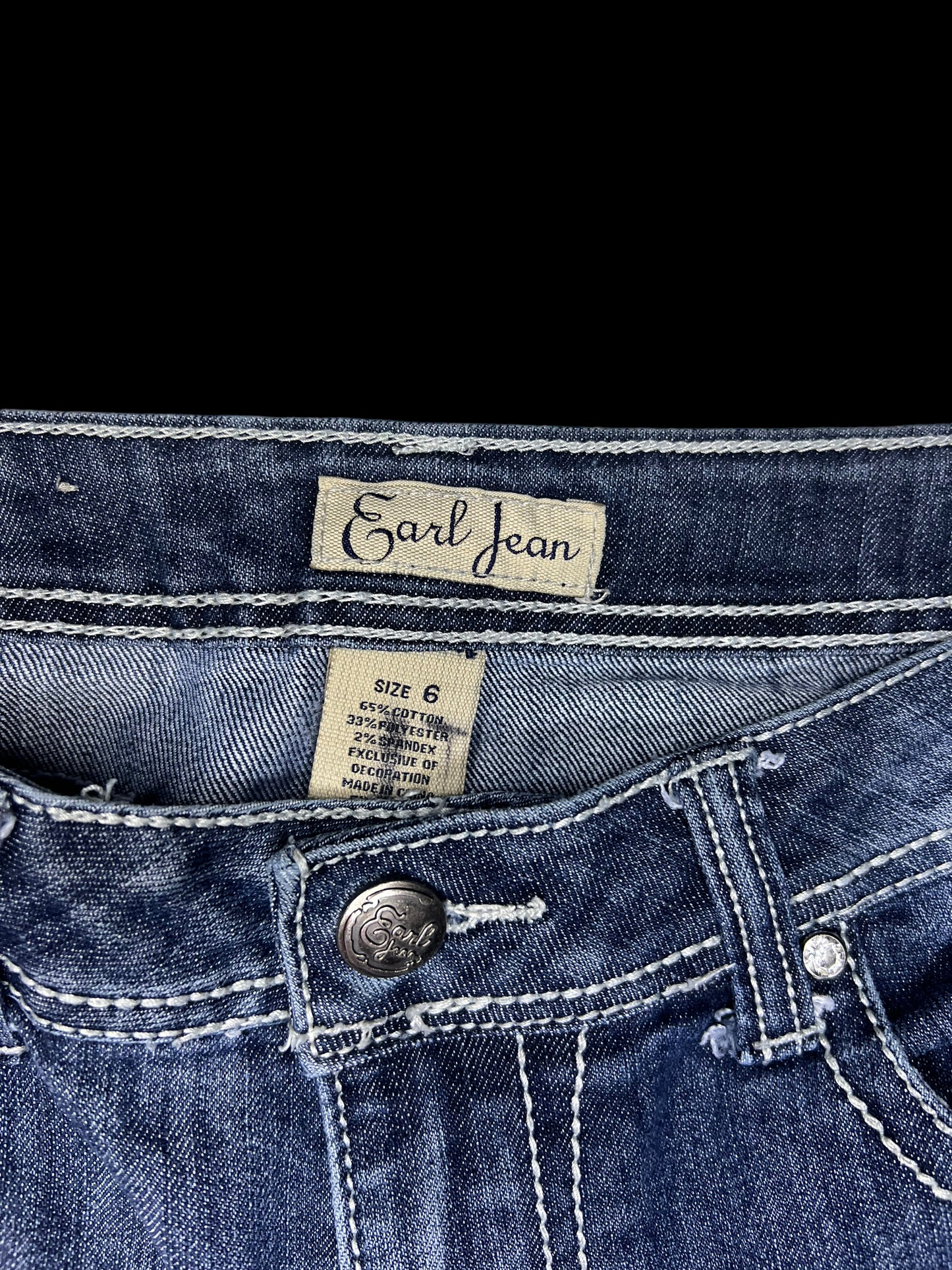 Embroidered jeans