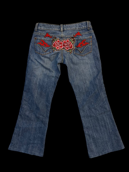 Embroidered jeans